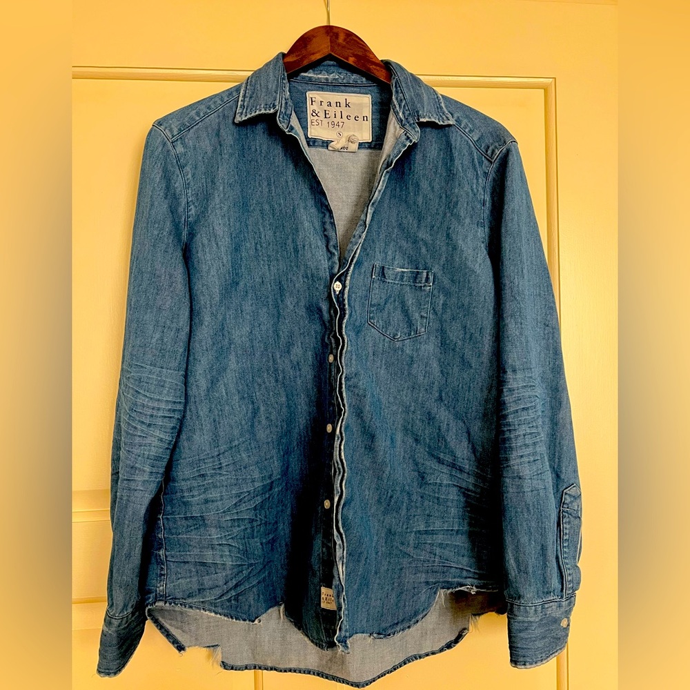 Frank & Eileen - Denim Relaxed Button-Up Shirt - Eileen